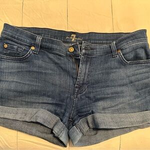 Seven for all mankind denim shorts